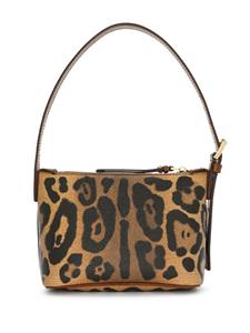 Dolce & Gabbana Schoudertas met luipaardprint - Beige
