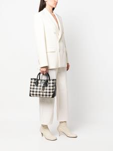 Aspinal Of London London houndstooth tote bag - Bruin
