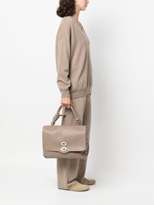 Zanellato Postina leren shopper - Beige