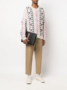 Paul Smith Leren documentenmap - Zwart