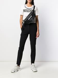 Moschino Heuptas met logoprint - Zwart