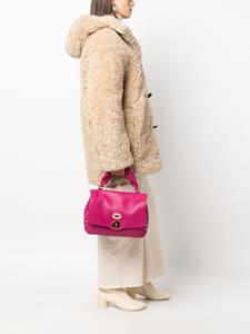 Zanellato Postina leren shopper - Roze
