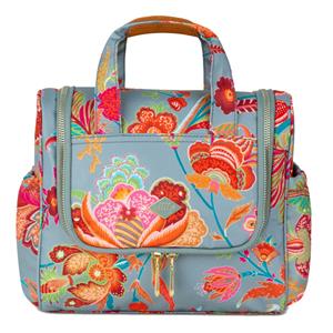 Oilily Cathy Travel Kit With Hook young sits light blue