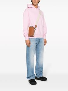 Jacquemus Le Cuerda leren messengertas - Bruin