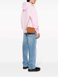 Jacquemus Le Cuerda leren messengertas - Bruin