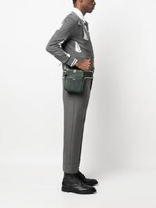 Thom Browne Bewerkte messengertas - Groen