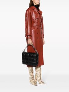 STAND STUDIO Brynnie leather shoulder bag - Zwart