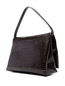 Victoria Beckham large Chain leather shoulder bag - Bruin