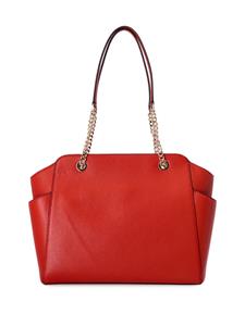 Michael Michael Kors Shopper met logoplakkaat - Rood