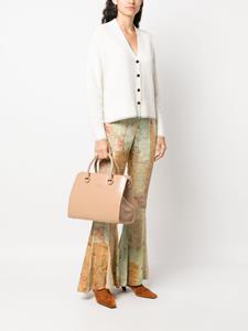 LIU JO Leren shopper - Beige