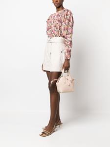 Furla Net leren shopper - Roze