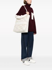Moncler Monogram Knit tote bag - Beige