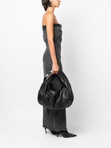 Diesel leather tote bag - Zwart