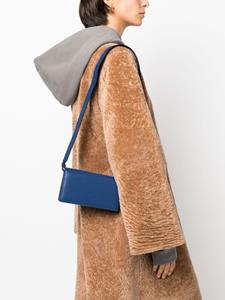 JOSEPH Leren schoudertas - Blauw
