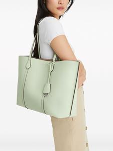 Tory Burch Perry shopper met drie vakken - Groen