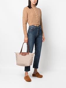 Longchamp Le Pliage medium shopper - Beige