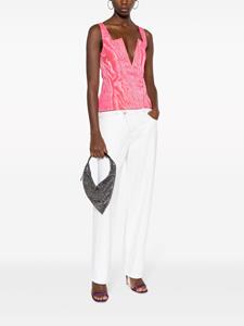 Benedetta Bruzziches Ursula rhinestone-embellished tote bag - Grijs