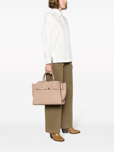 Valextra Leren shopper - Roze