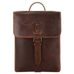 X-Zone Laptoprugzak echt leder