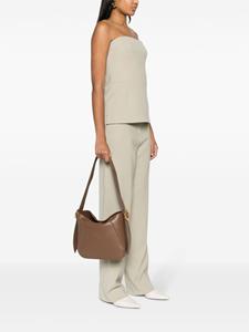 Lanvin Melodie leather shoulder bag - Bruin