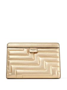 Jimmy Choo Varenne gevoerde buidel - Goud