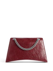 Balenciaga medium Crush leather shoulder bag - Rood