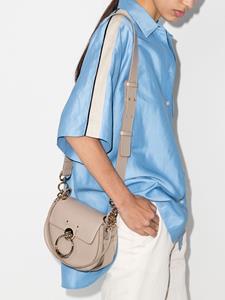 Chloé Tess leren schoudertas - Beige