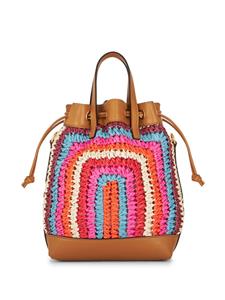 ETRO Gehaakte shopper - Bruin