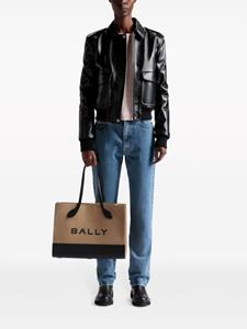 Bally Bar Keep On logo-print tote - Beige