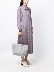 Tory Burch Ella shopper met logopatch - Grijs