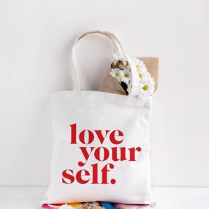 Jiangkao Ladies Handbags Girl Power Quotes Canvas Tote Bag Shopping Travel Women Eco Reusable Shoulder Shopper Bags High Capacity