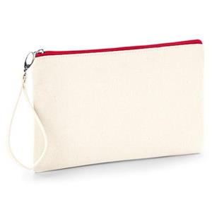 Canvas Wristlet Pouch