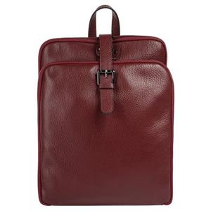 Cluty Rugzak echt leer, made in italy