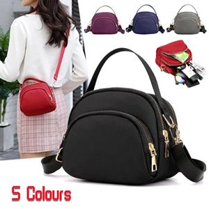 Skake-eig Women's Fashion Bag Waterproof Nylon Pouch Crossbody Messenger Bag Multifuction Shoulder Bag Purse Phone Bag Handbag