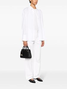 Serapian mini Melinè leather tote bag - Zwart