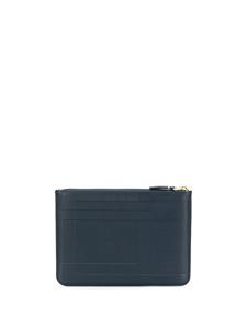 Comme Des Garçons Wallet Portemonnee met print - Blauw