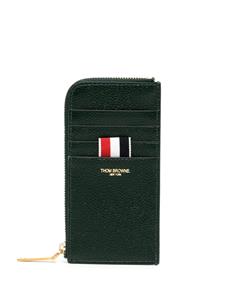 Thom Browne Pasjeshouder met logo stempel - Groen