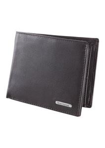 Bruno Banani Portemonnee van leer met logo-schild