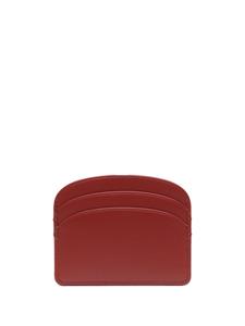 APC Demi Lune pasjeshouder met logo - Rood