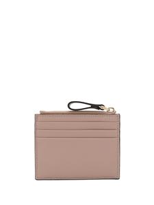 Valentino Rockstud pasjeshouder met rits - Beige