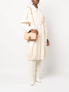 By Malene Birger Leren schoudertas - Beige