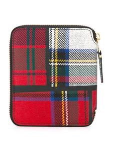 Comme Des Garçons Wallet tartan wallet - Rood