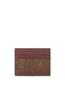 ETRO Pasjeshouder met paisley-print - Rood