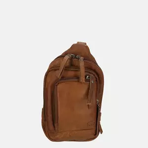 Bear Design Katinka crossbody tas cognac