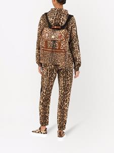 Dolce & Gabbana Rugzak met luipaardprint - Bruin