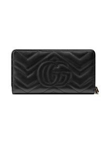Gucci GG Marmont portemonnee - Zwart