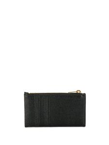 Saint Laurent Pasjeshouder met monogram - Zwart