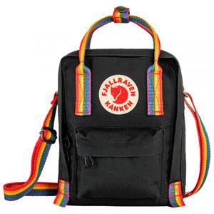 Fjällräven  Kånken Rainbow Sling - Schoudertas, zwart