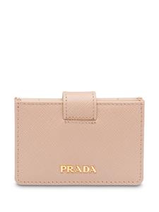 Prada Gestructureerde pasjeshouder - Roze