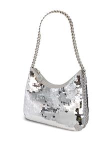 Stella McCartney mini Fabella zip shoulder bag - Zilver